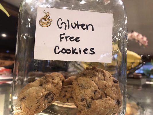 Sugar free, gluten free & vegan offerings