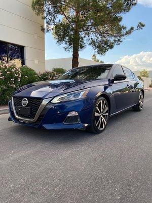 Sleek and shiny 2021 Nissan Altima