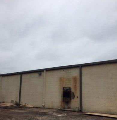 Smoke Stack Demolition