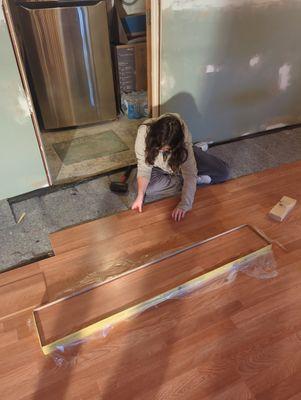 Wood flooring