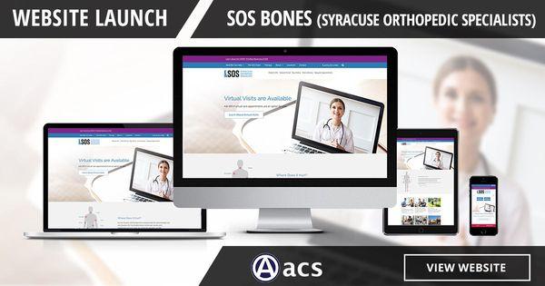 Medical Website Design for Syracuse Orthopedic Specialists by ACS Web Design & SEO.