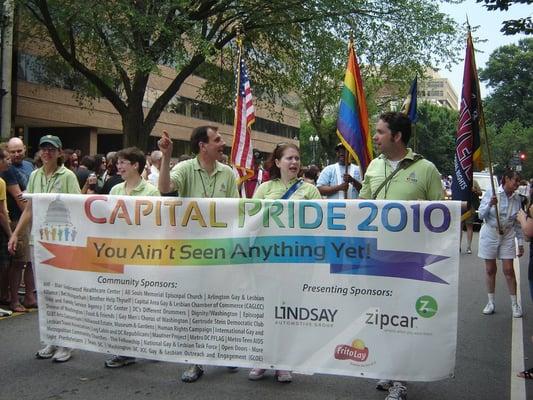 I took this photo at the 2010 Pride Parade!