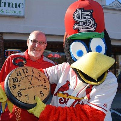 Fred Bird visited us for our 10 Year Anniversary!