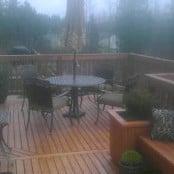 Custom cedar deck, Marysville