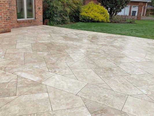 Imported Stone Patio