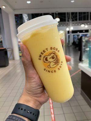 Mango Yogurt Slush (TikTok: @justandyvu)