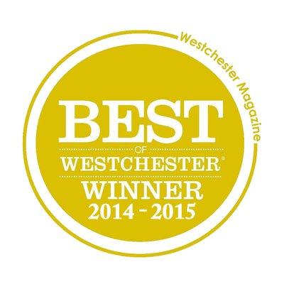 Best of Westchester Winner 2 years in a row!