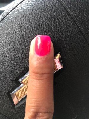 Another crooked nail!!