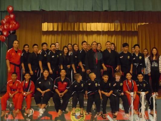 Pallen's Martial Arts Black Belt Family