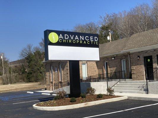 Entrance At Advanced Chiropractic