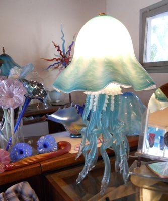 Jellyfish lamp