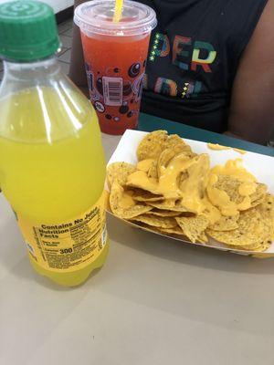 Nacho and drinks