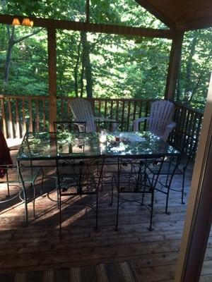 Nice open screened patio