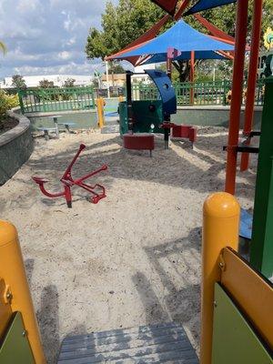 Playground area 1 of 3, sandpit