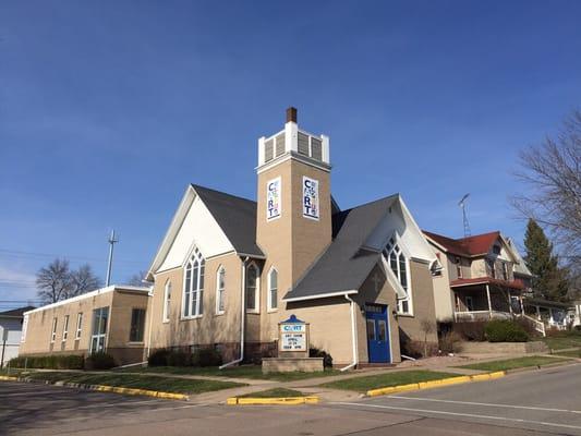 Corner of the CART Center, 4th Street & Court