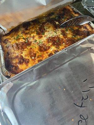 Eggplant Parmesan - Half