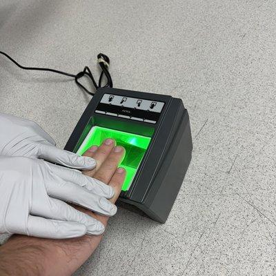 Del Mar Live Scan - Fingerprinting