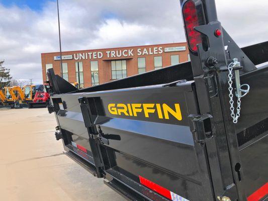 Huge in stock selection of trailers - Econoline, Griffin, Rice trailers. We have heavy duty, car and equipment trailers and dump trailers.