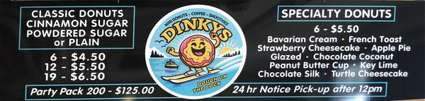 Dinkys Mini Donuts