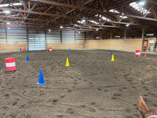 Indoor arena