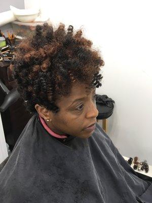 Crochet Tapered Cut Using Curlkalon Extensions