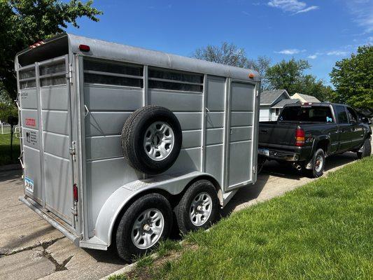 Horse Trailer new tires