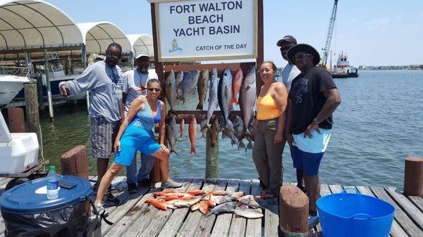 Spring 2018 fishing for Amberjack, Tuna, Mingo, Scamp grouper and more.