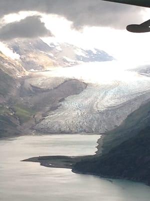 One of my favorite days spent in Alaska was flying over Glacier Bay.