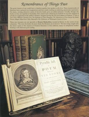 First editions and early printed books.