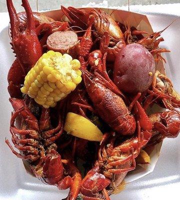 All you can eat crawfish!