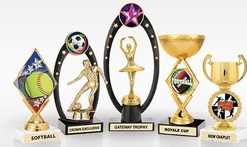 Choose from thousands of Crown-Exclusive trophies from participation to championship awards & everything in between.