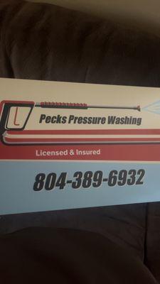 Pecks Pressure Washing