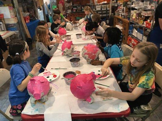 Art Explorers Arts Immersion After-School Art Class for kids 7 -13