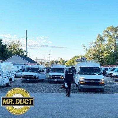 Mr. Duct trucks