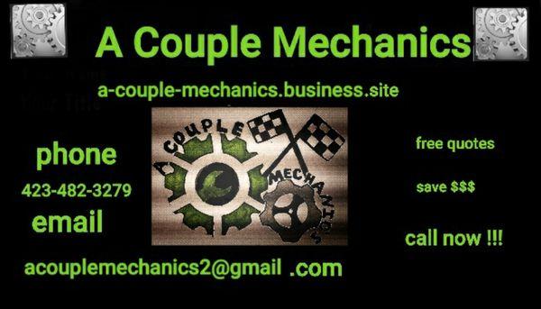 A Couple Mechanics