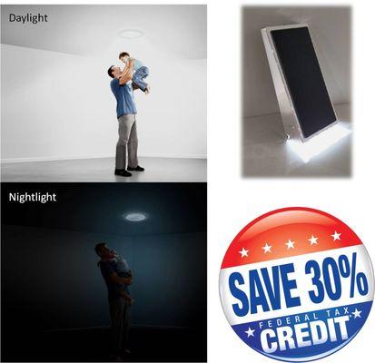 Solatube's Solar Night - functional & a HUGE tax credit