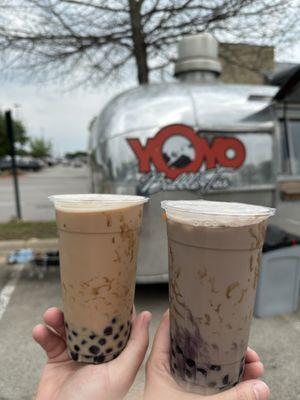 Nitro Bubble Tea & Taro Milk Tea