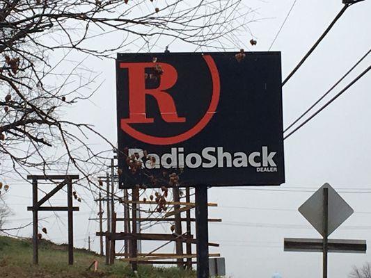 Radio Shack signage