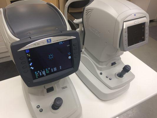 Our office has the latest digital equipment to measure your prescription.