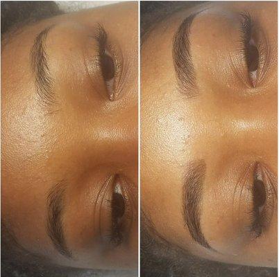 Brow wax & tint