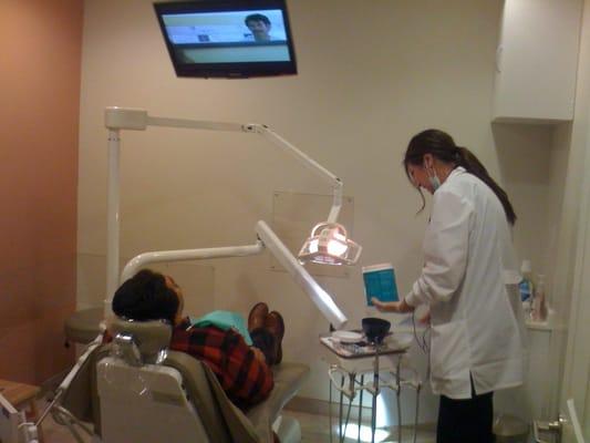 Dr. Olga Saiz at work