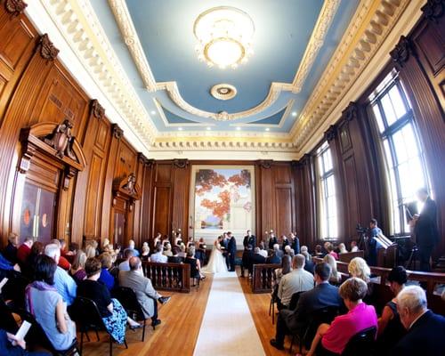 Grand Hall, former courtroom