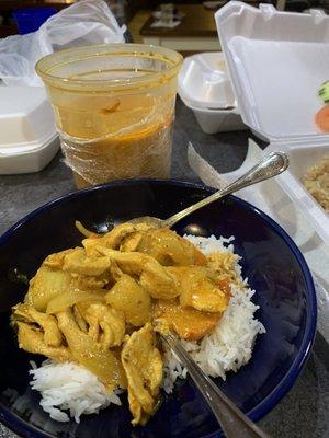 Yellow Curry with chicken