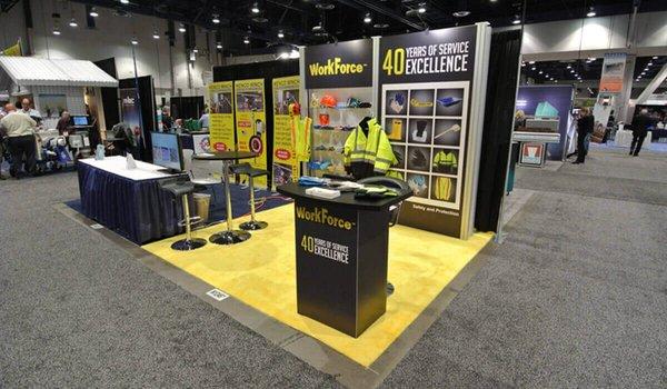 10x10 trade show rental booth