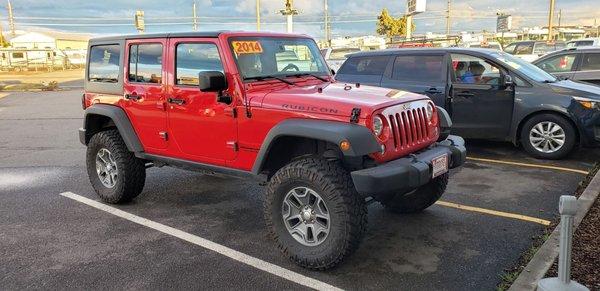 2014 Jeep Rubicon!