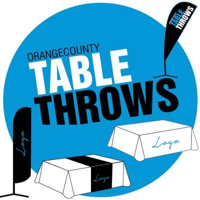 Orange County Table Throws