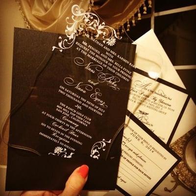 Thank you A to Z Printing for creating the best invitations for our wedding!They were truly unique. I was very impressed & happy