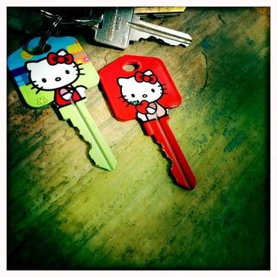 Hello kitty keys.