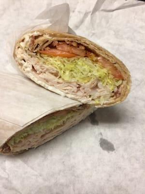 Turkey Club Wrap $5.95