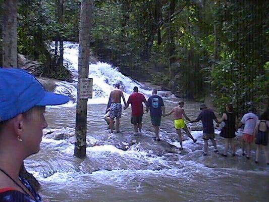 Dunn River Falls in Ocho Rios Jamaica